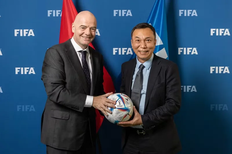 CHỦ TỊCH FIFA INFANTINO ĐẾN MỸ ĐÌNH: CHUNG KẾT VIỆT NAM VS THÁI LAN ĐƯỢC NÂNG TẦM RA SAO?