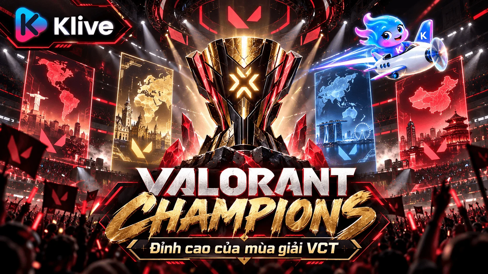 VALORANT Champions là gì? Vì sao đây là giải đấu đỉnh cao của mùa VCT?