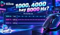 Polling rate 1000 Hz, 4000 Hz và 8000 Hz khác nhau thế nào?