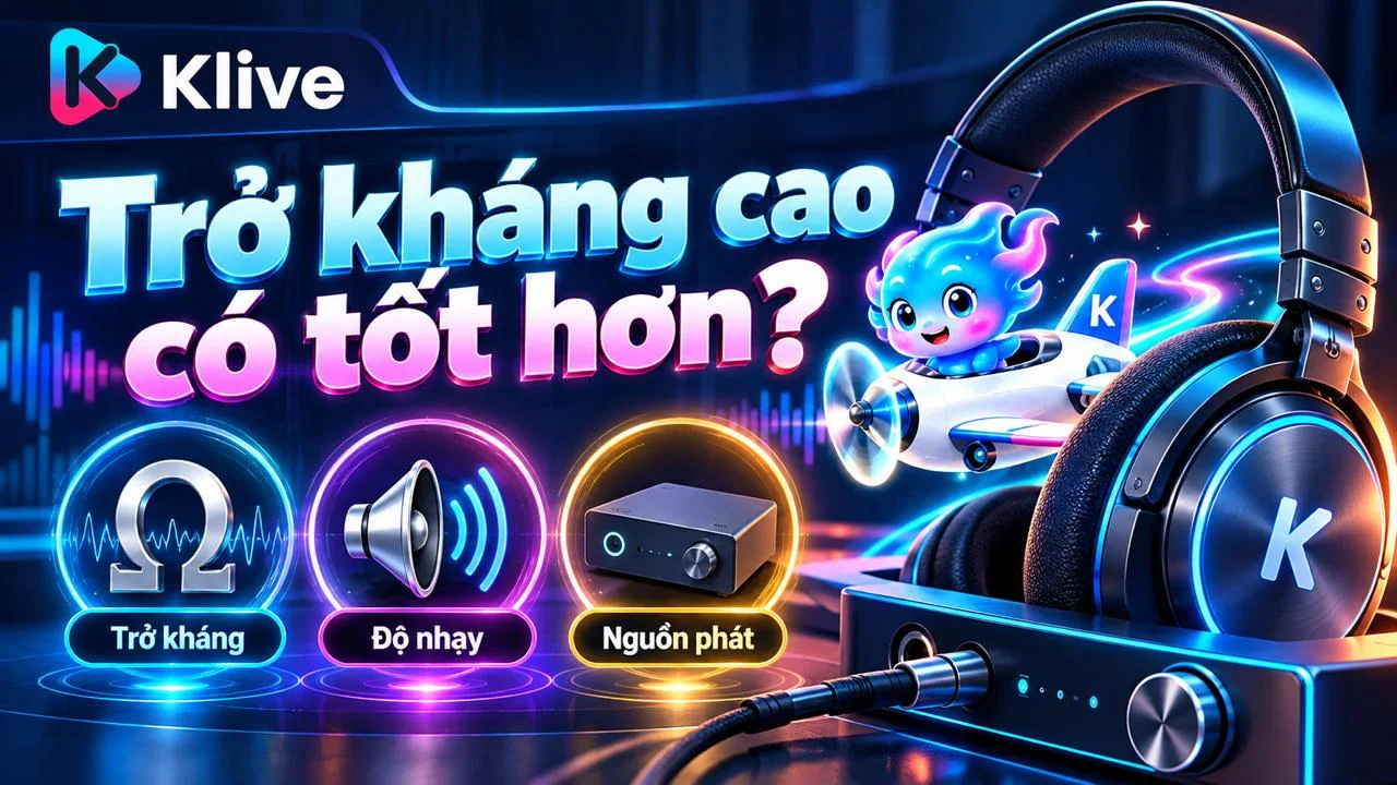Trở kháng tai nghe gaming là gì? Tai nghe trở kháng cao có chắc chắn tốt hơn không?
