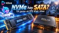 NVMe SSD và SATA SSD khác nhau thế nào khi dùng cho PC gaming?